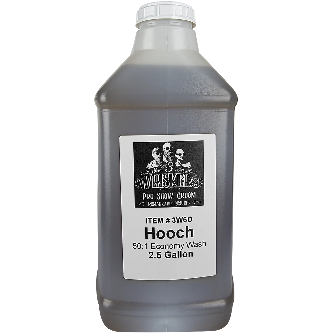 Hooch Economy Wash 2.5 Gallon by 3 Whiskers
