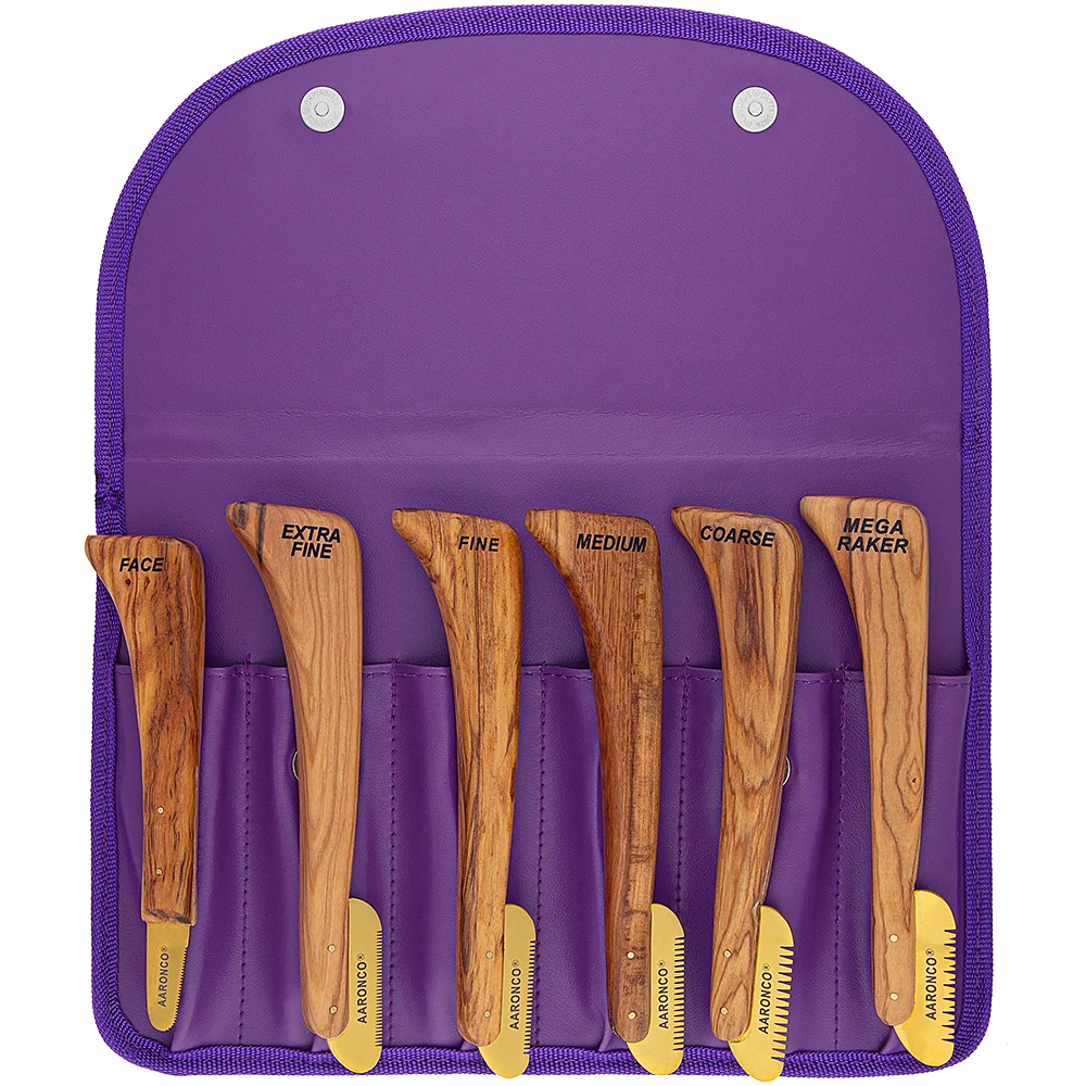 Goldfin Set of 6 Gold Plated Stripping Knife 735 by Aaronco