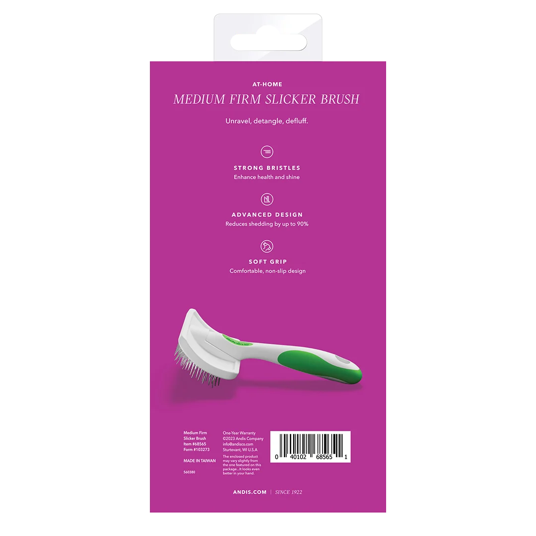 Medium Firm Slicker Brush by Andis - Image 6