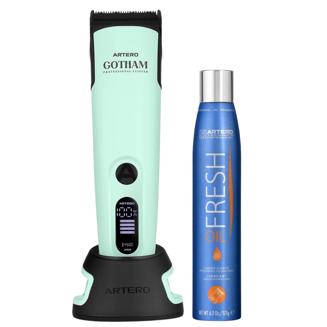 Gotham Clipper Green with Free Oil Fresh by Artero - Image 2