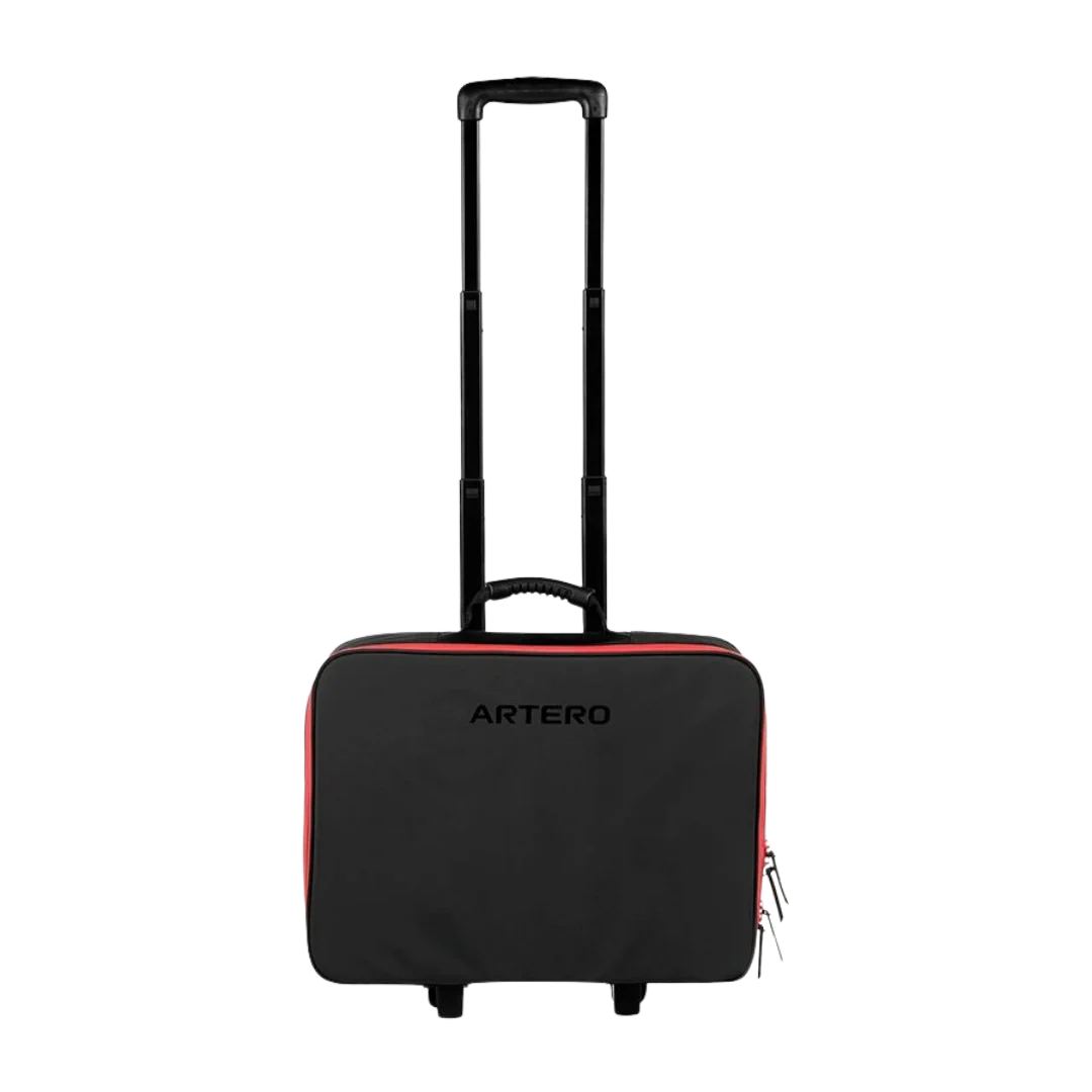 Pandora Suitcase Black & Red by Artero