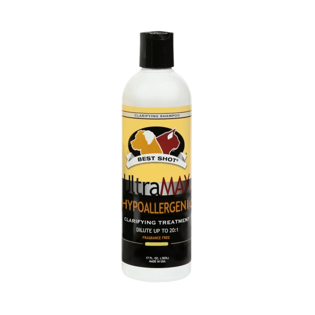Ultramax Hypoallergenic Clarifying Shampoo 17oz by Best Shot