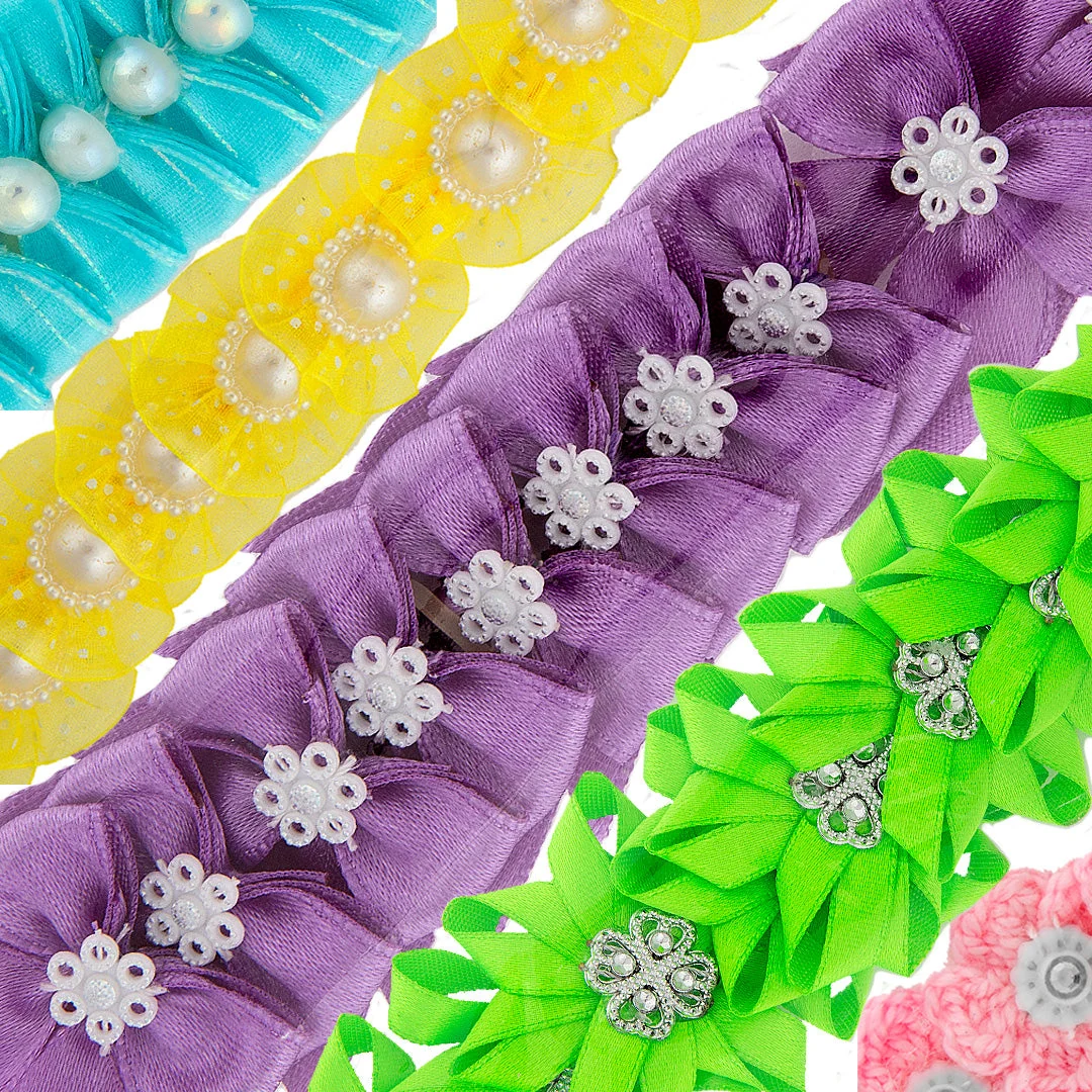 100 Easter Bows - Surprise Design and Size by Cecilia bows