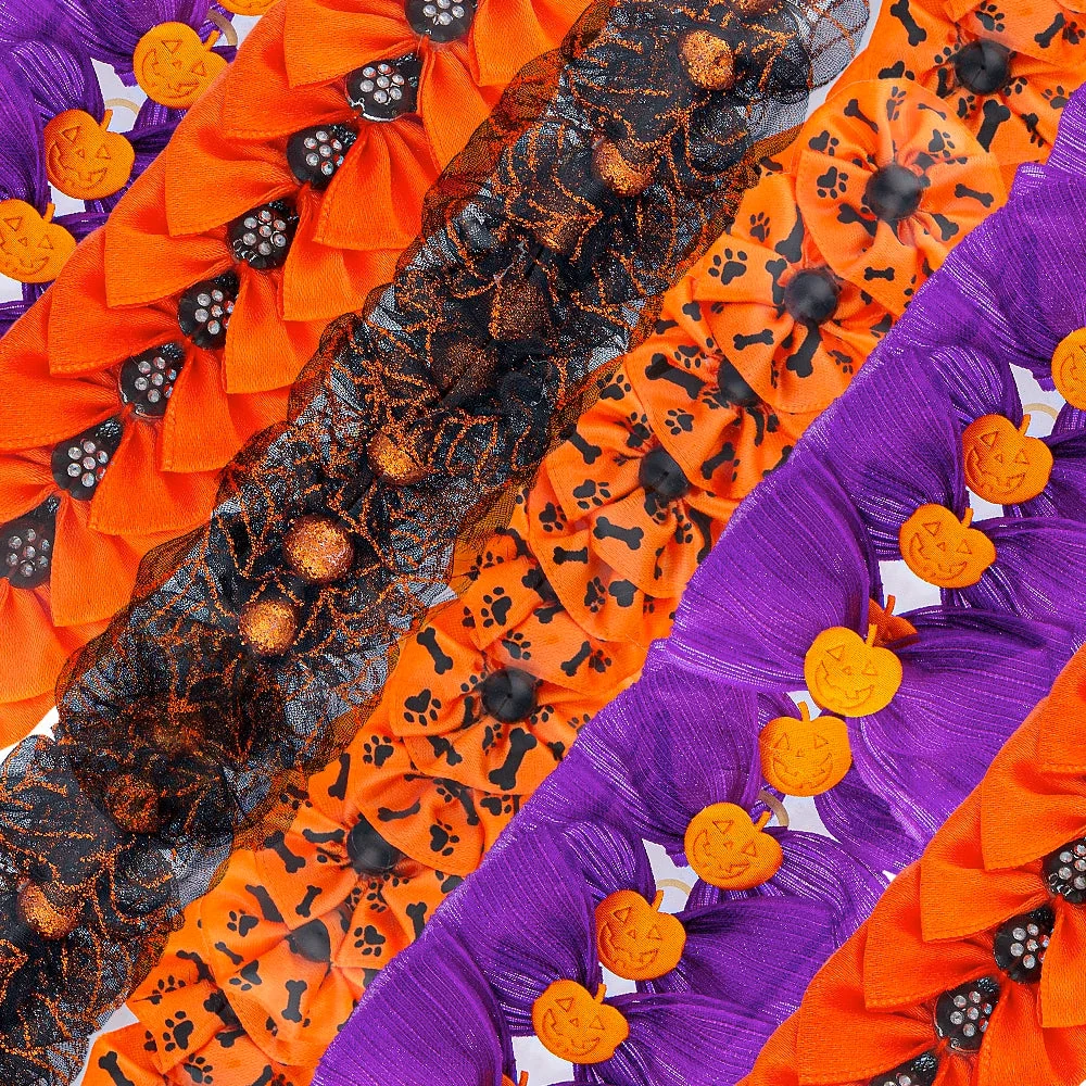10 Halloween Bows - Surprise Design and Size by Cecilia bows