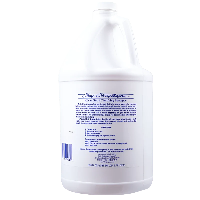 Clean Start Clarifying Shampoo Gallon by Chris Christensen - Image 2