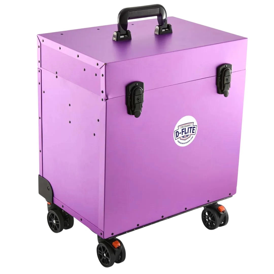 D-Flite Tack Box with wheels Purple by Chris Christensen - Image 6
