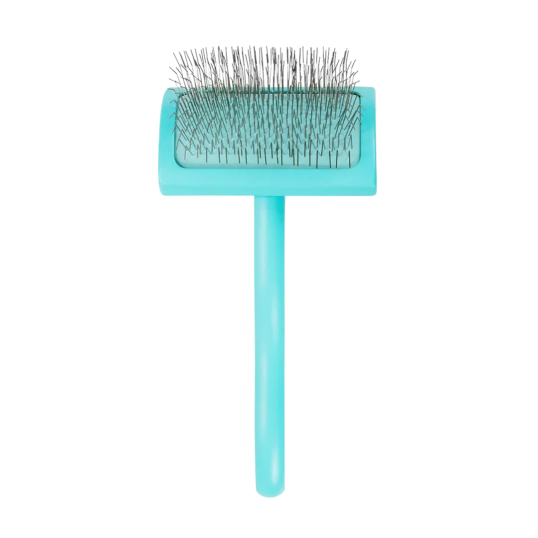 Medium Home Care Big G Teal Slicker Brush by Chris Christensen - Image 2