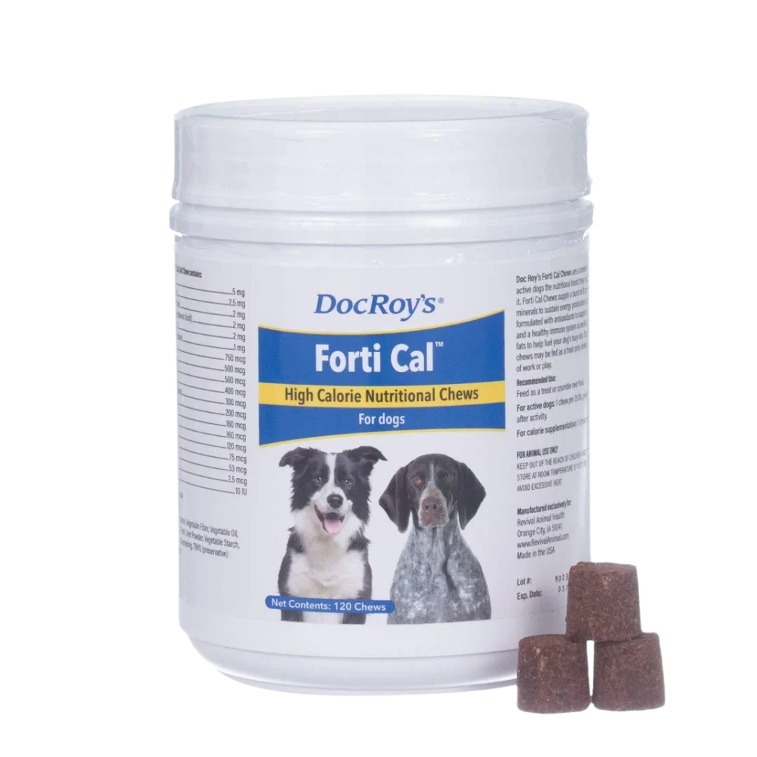 Forti Cal 120ct Soft Chews by Doc Roy's