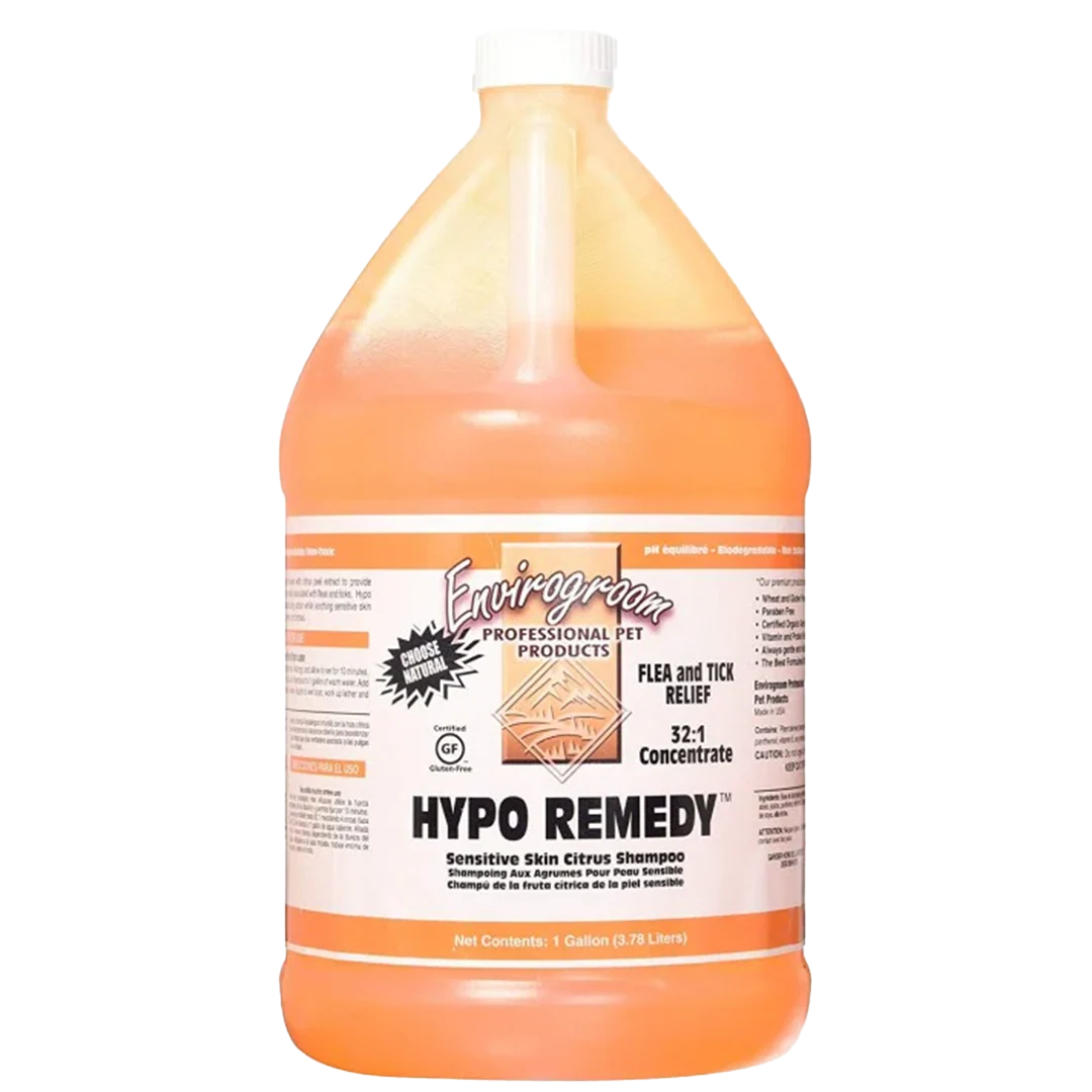 Hypo Remedy Flea and Tick Shampoo 1 Gallon by Envirogroom