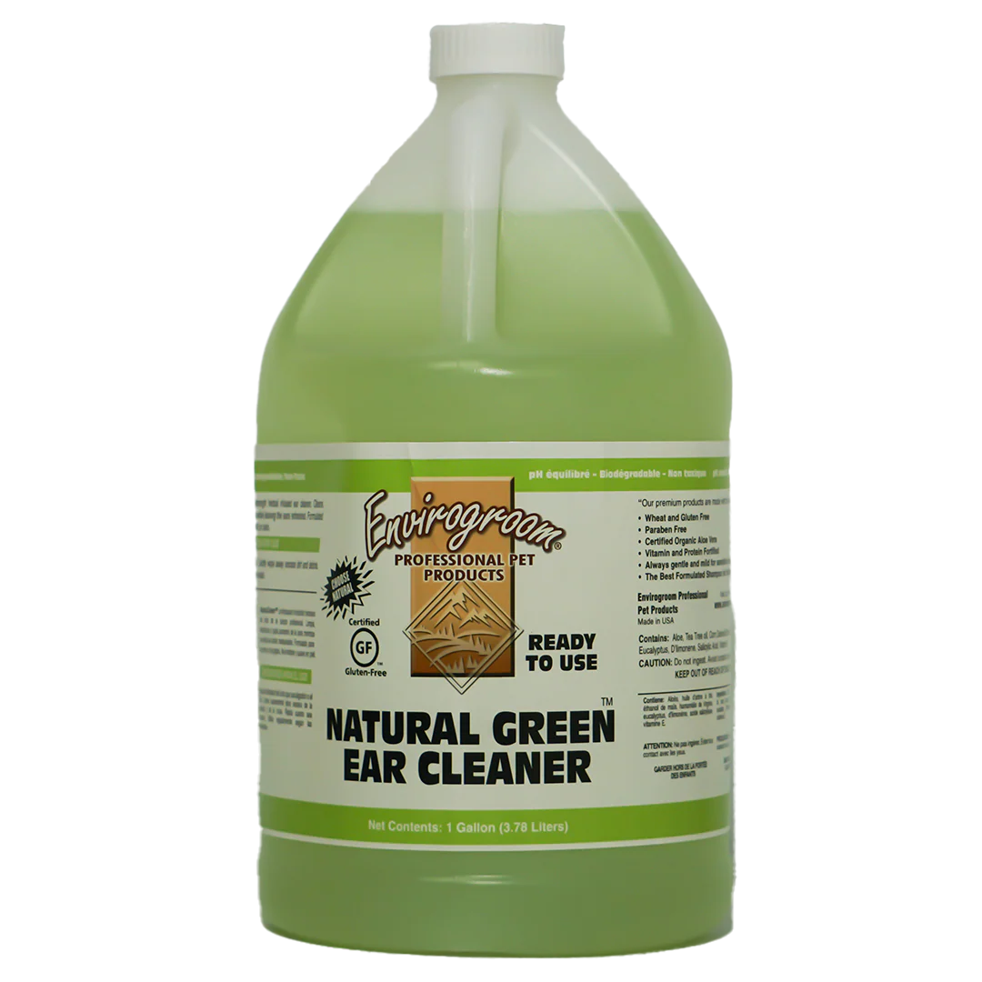 Natural Green Ear Cleaner 1 Gallon by Envirogroom
