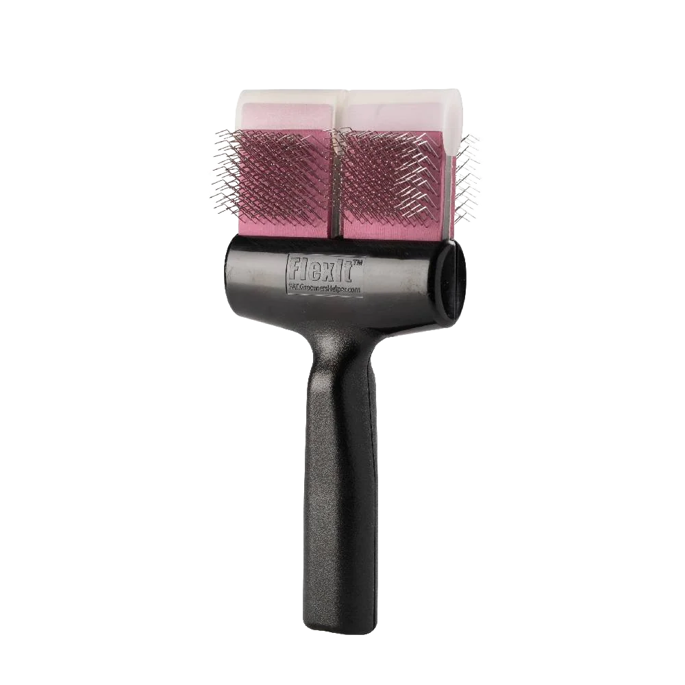 Purple Firm Flex Finishing Twin Double Brush by FlexIt