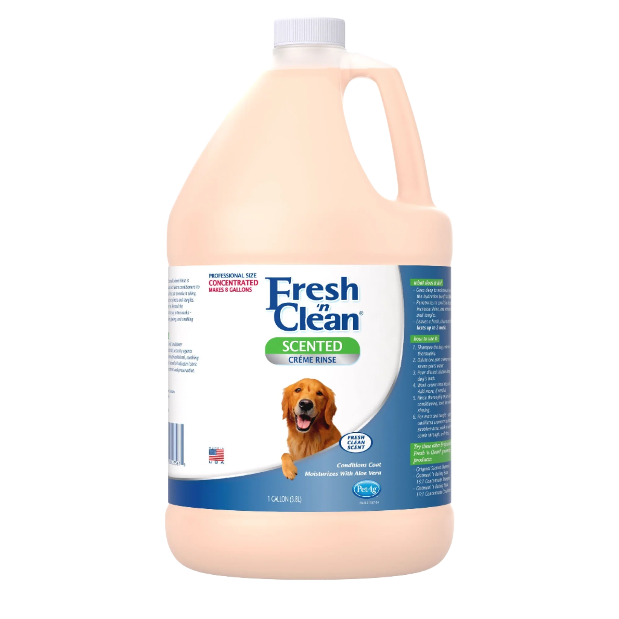 Creme Rinse Fresh Clean Scent 8:1 Concentrate Gallon by Fresh 'n Clean