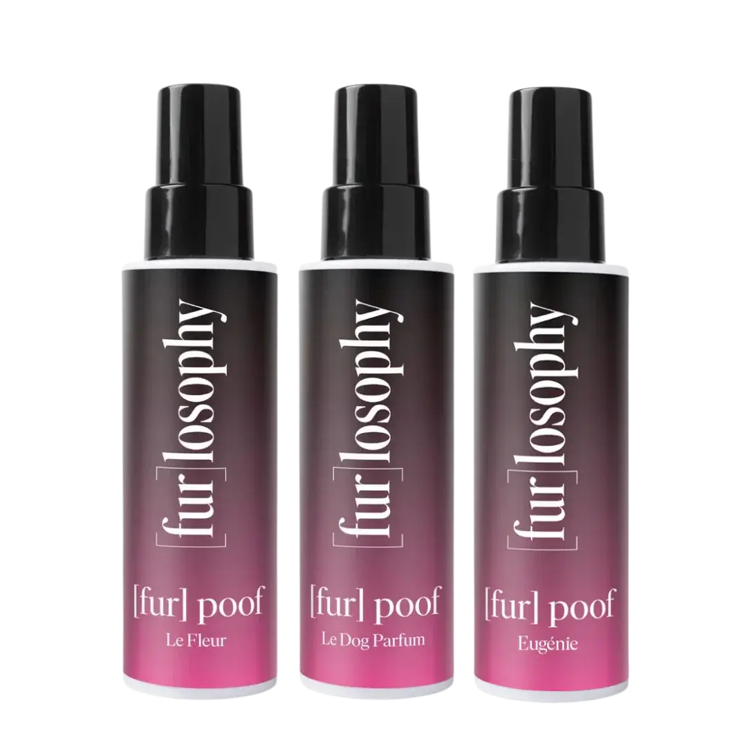 Set of 3 FurPoof Pet Fragrance by [Fur]losophy
