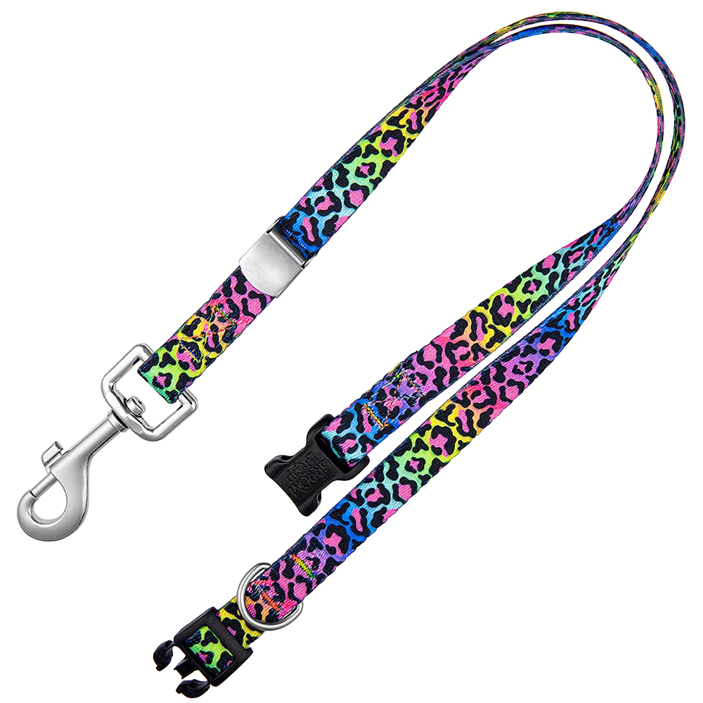 20" Polyester Loop Neon Leopard by Groom Loop