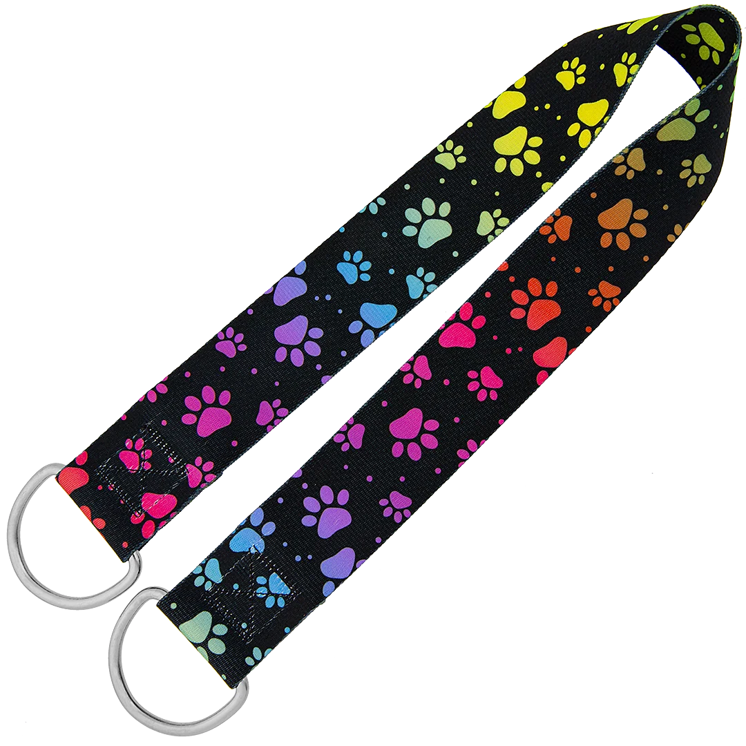 32″ Belly Band Rainbow Pretty Paws by Groom Loop