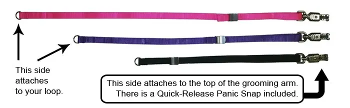 Loop Adjuster in Purple by Groomer's Helper - Image 3