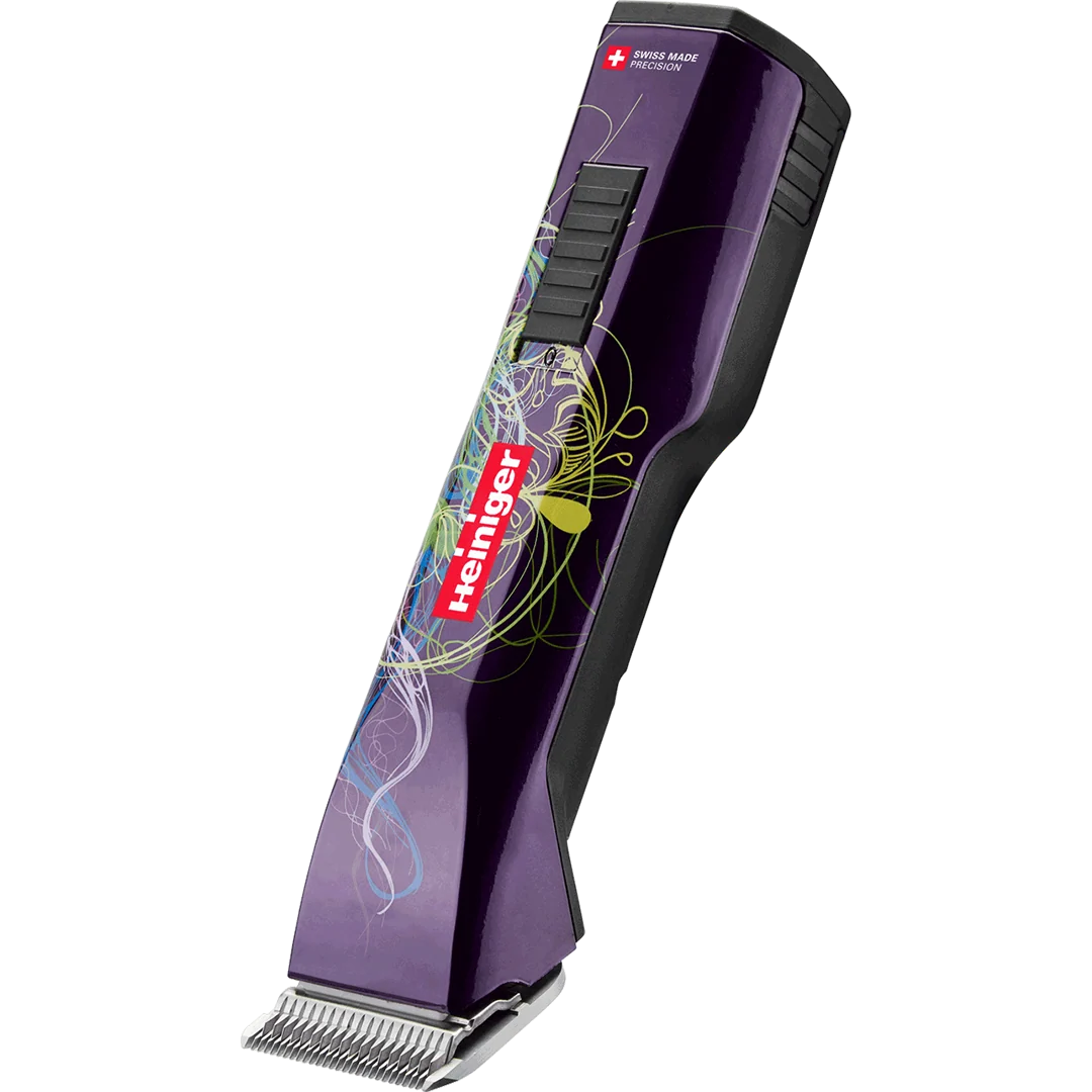 Purple Saphir Cordless Clipper with Two Batteries by Heiniger - Image 3