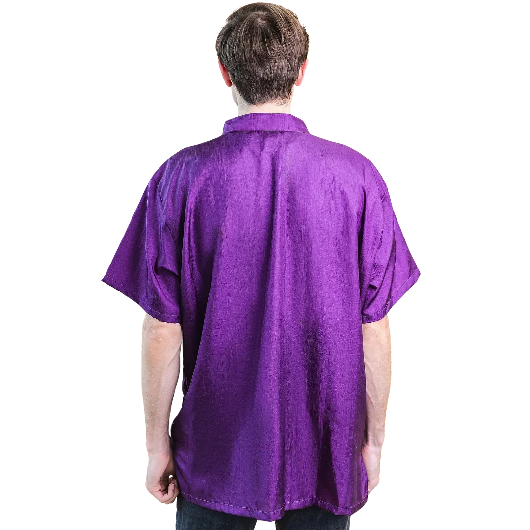 Purple Unisex Smock by Hydra - Image 3