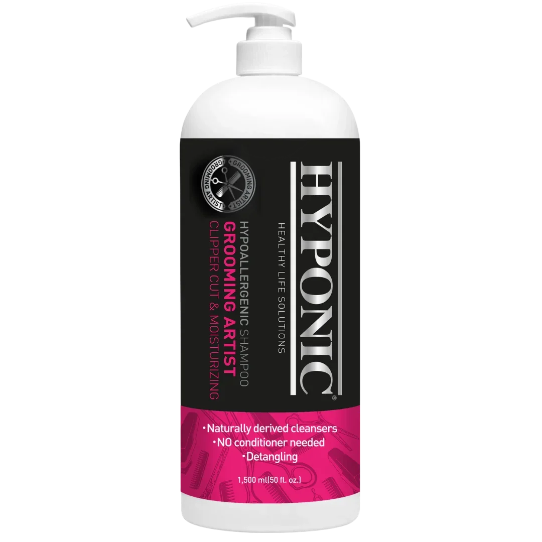 Grooming Artist Shampoo for dogs Clipper Cut & Moisturizing 1500ml by Hyponic