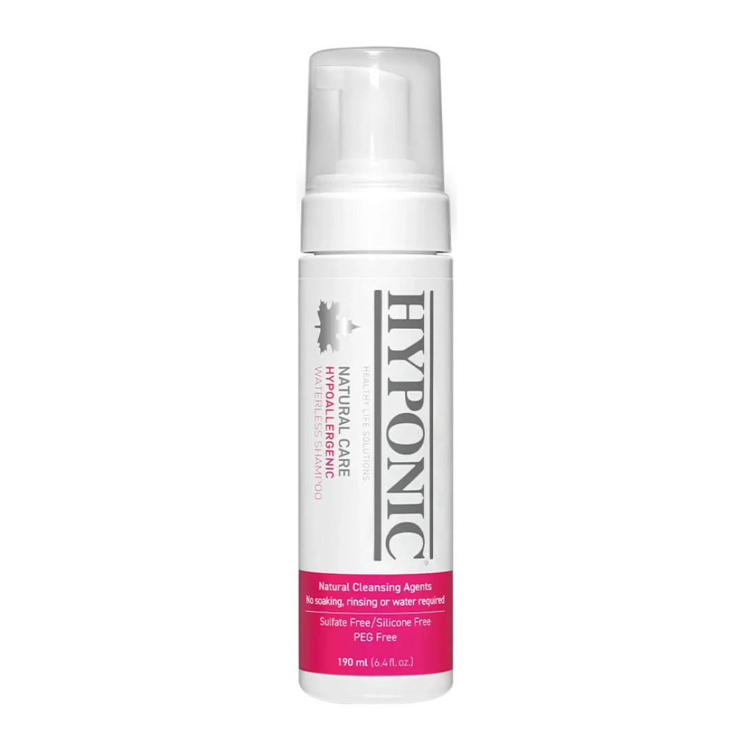 Hypoallergenic Waterless Shampoo 190ml by Hyponic