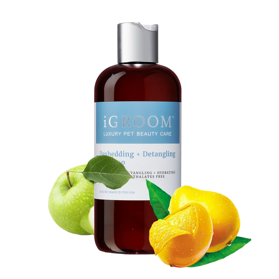 Deshedding and Detangling Shampoo 16oz by iGroom - Image 2