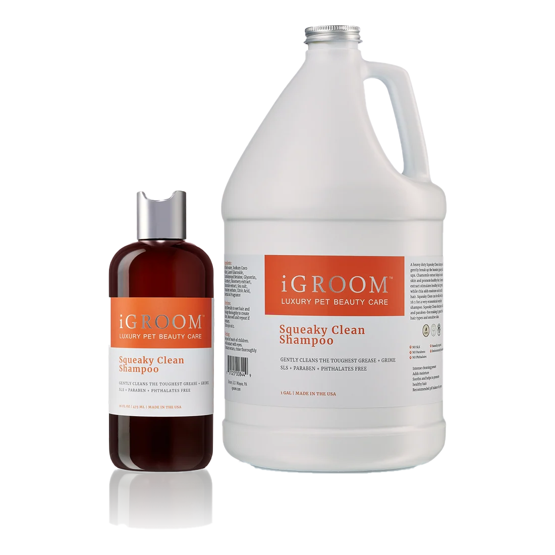 Squeaky Clean Shampoo Gallon by iGroom - Image 3