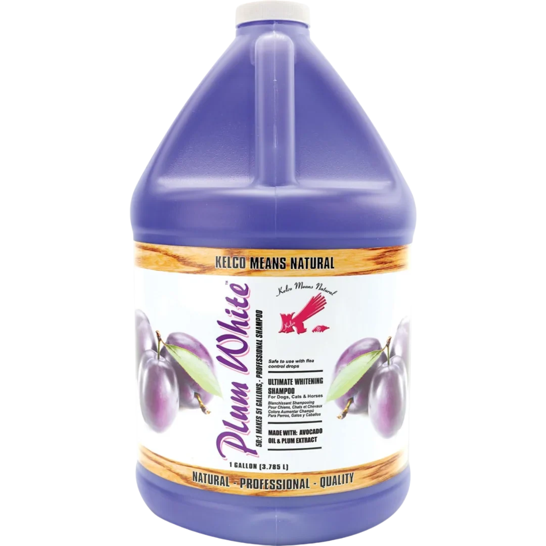 Plum White Shampoo Gallon by Kelco