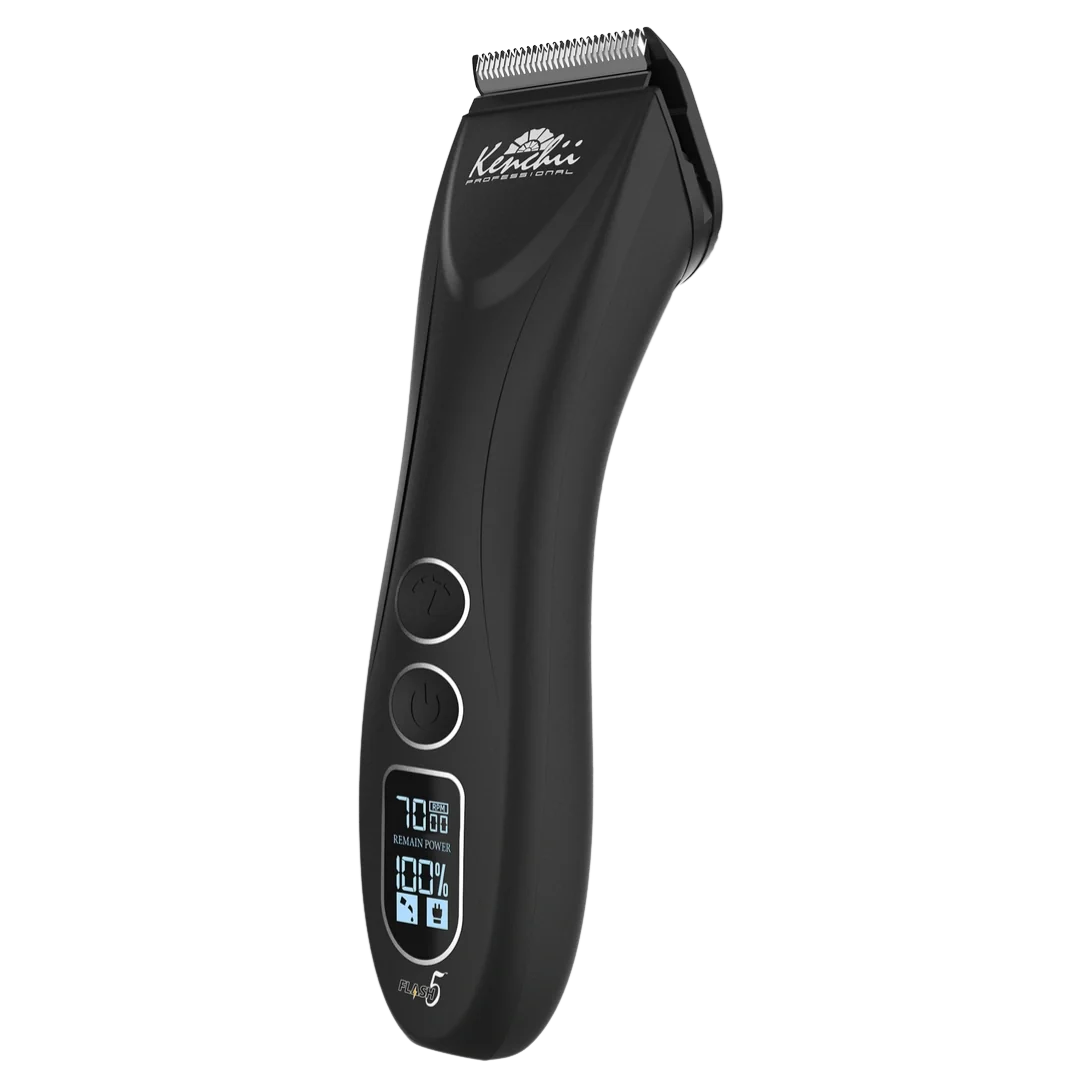 Flash5 Matte Black 5-in-1 Cordless Clipper by Kenchii - Image 3
