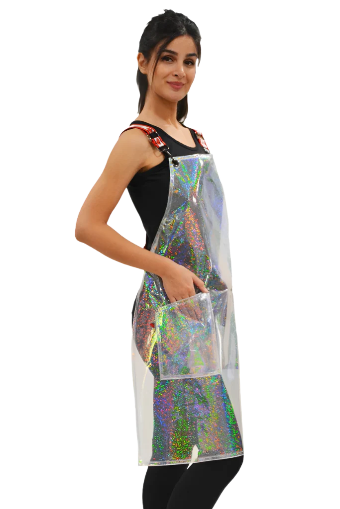 Clear Sparkle Signature Apron by Ladybird Line - Image 3