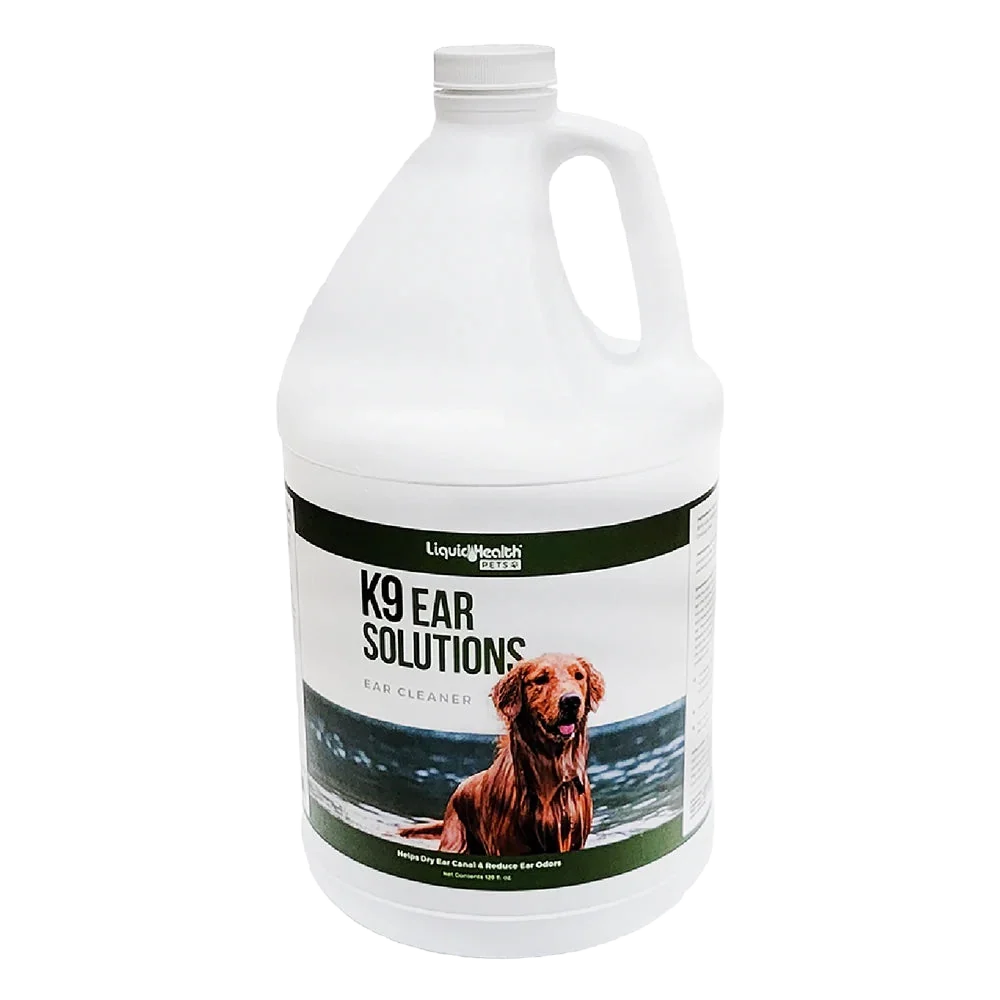 Ear Solution with Colloidal Silver Gallon by Liquid Health Pets