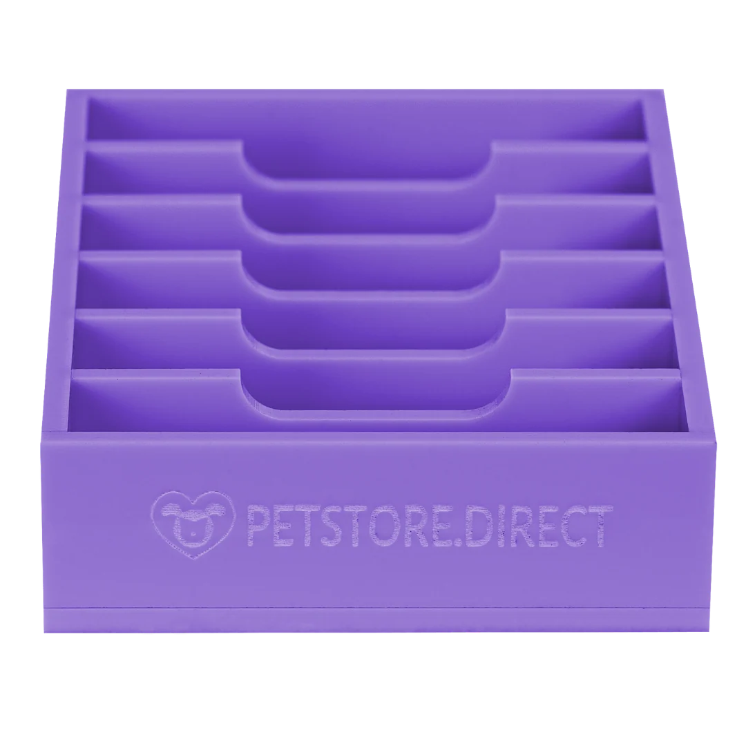 Mini Wide 6 Blade Holder Lavender by PetStore.Direct - Image 2