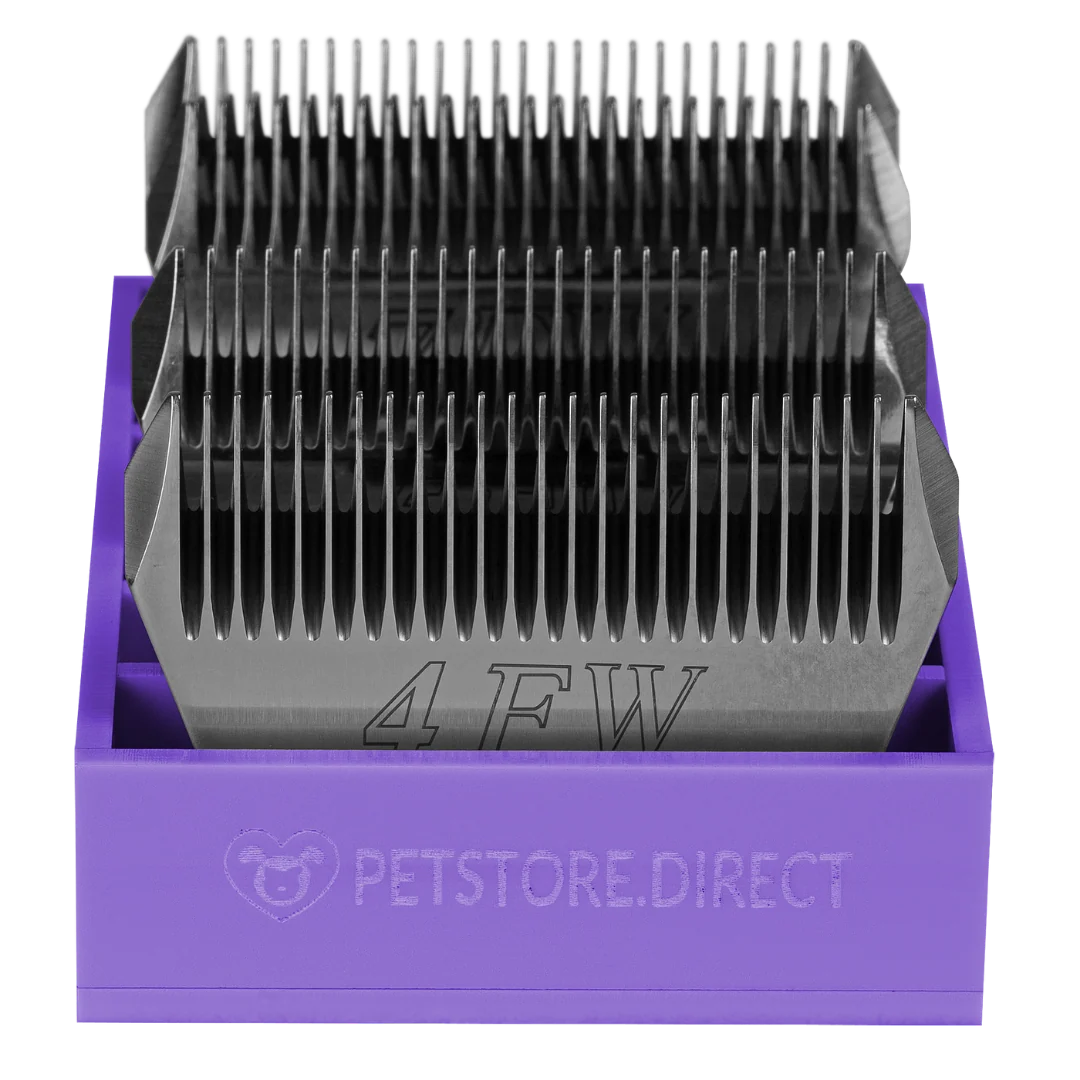 Mini Wide 6 Blade Holder Lavender by PetStore.Direct - Image 3