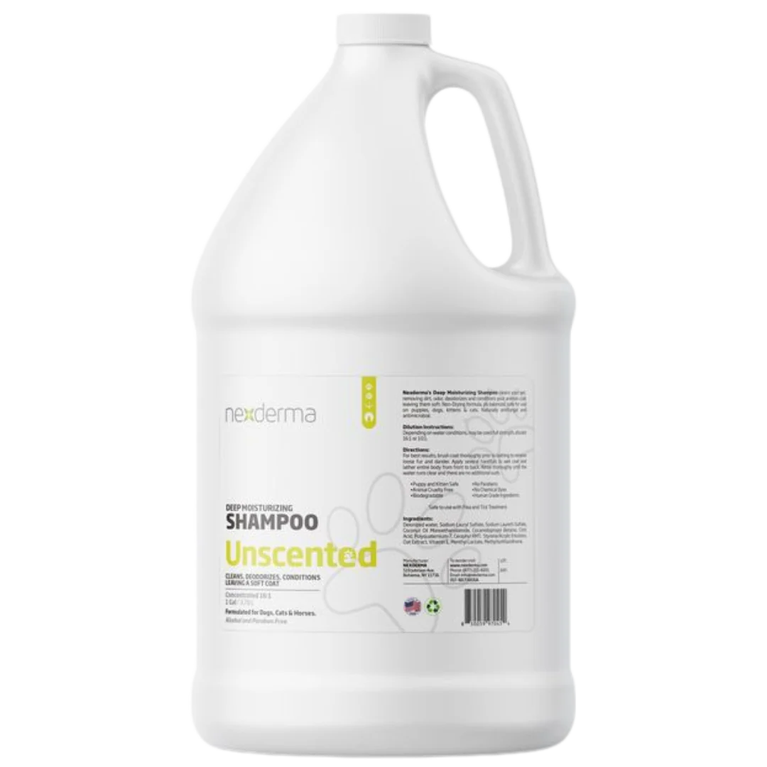 Unscented Deep Moisturizing Shampoo Gallon by Nexderma