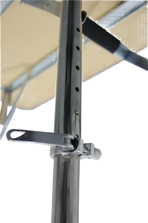 48" Adjustable Height Folding Table with Arm and Clamp by PetStore.Direct - Image 4