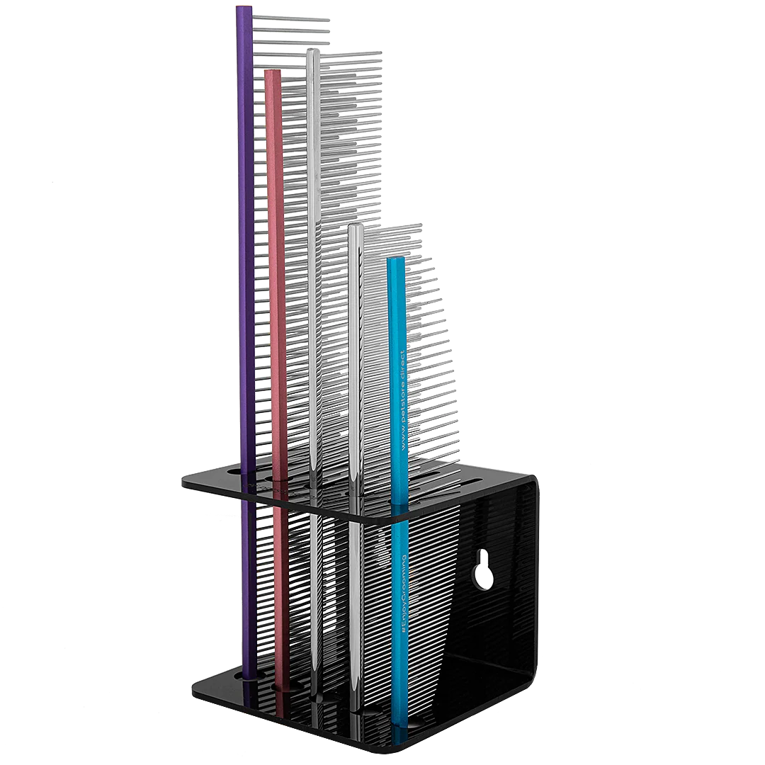 Comb Holder For Wall and Table Black by PetStore.Direct - Image 2