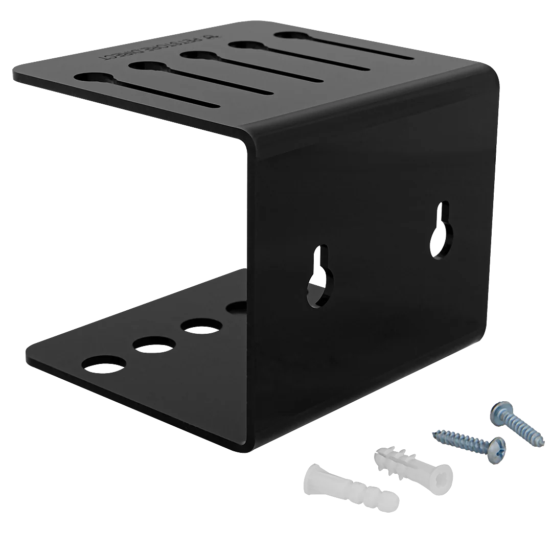 Comb Holder For Wall and Table Black by PetStore.Direct - Image 4