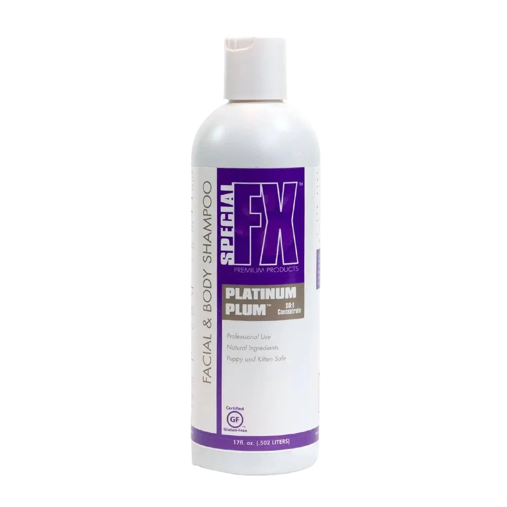Platinum Plum Facial and Body Shampoo 17 oz by Special FX