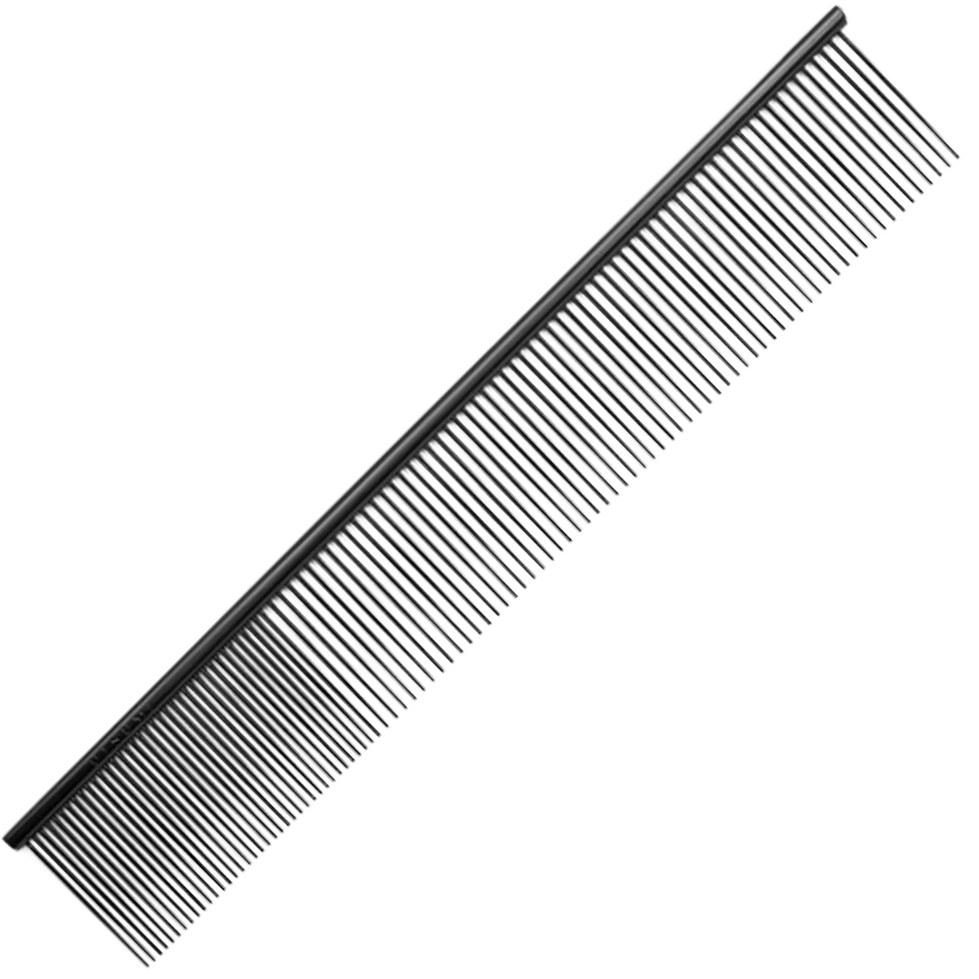 9" Wide Quarter Comb Black by Utsumi