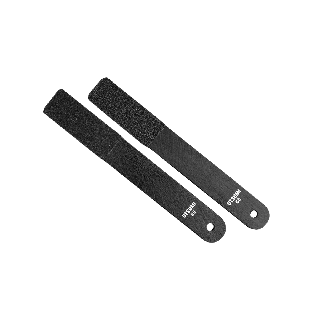 Pack of 2 Stripping Tool (#60grit /#80grit) Black by Utsumi