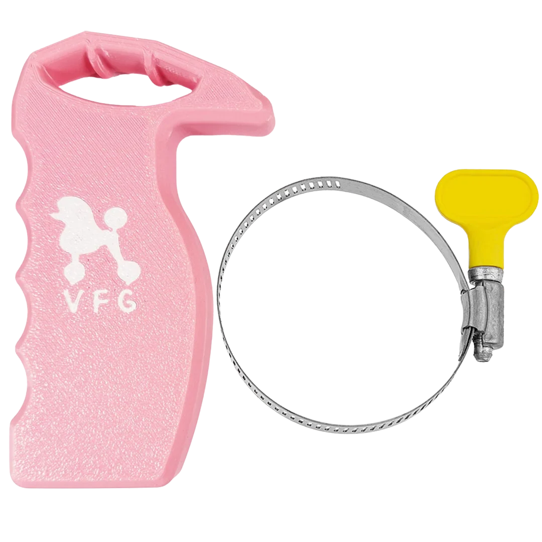 Furm Grip Dryer Handle Light Pink by Vanity Fur - Image 2