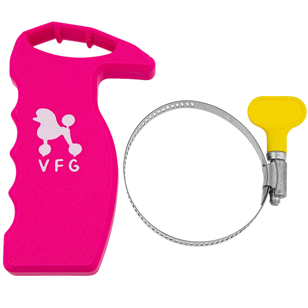 Furm Grip Dryer Handle Magenta by Vanity Fur - Image 2