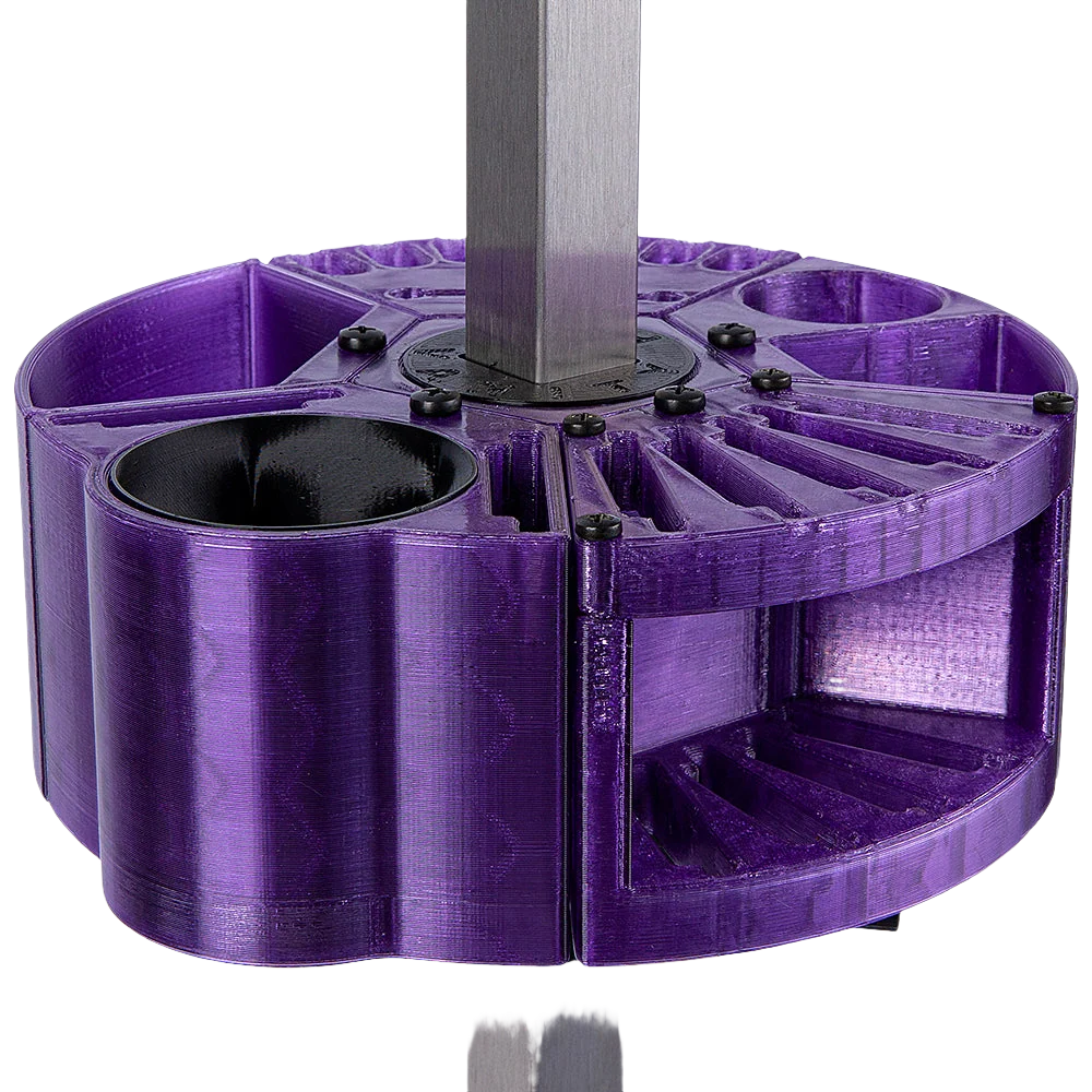 Houndabout Round Tool Caddy Jolly Purple by Vanity Fur - Image 2