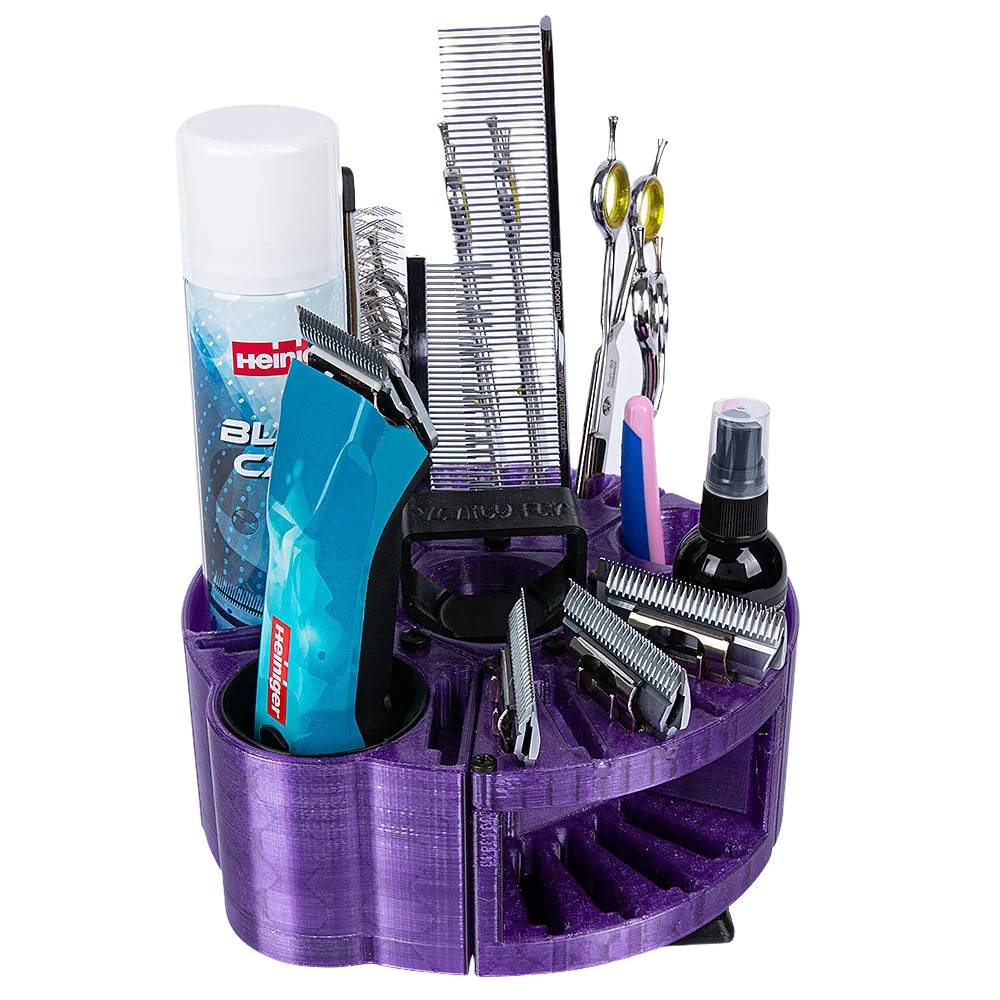 Houndabout Round Tool Caddy Jolly Purple by Vanity Fur - Image 3