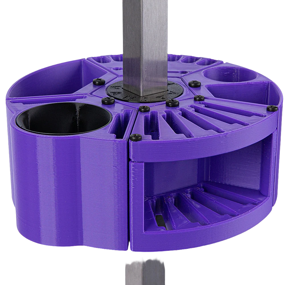 Houndabout Round Tool Caddy Purple by Vanity Fur - Image 2