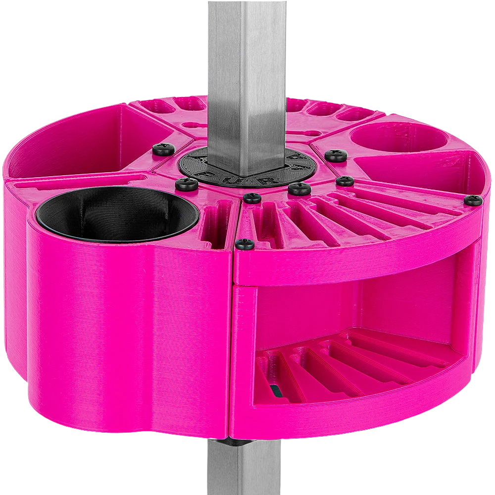 Houndabout Round Tool Magenta by Vanity Fur - Image 2