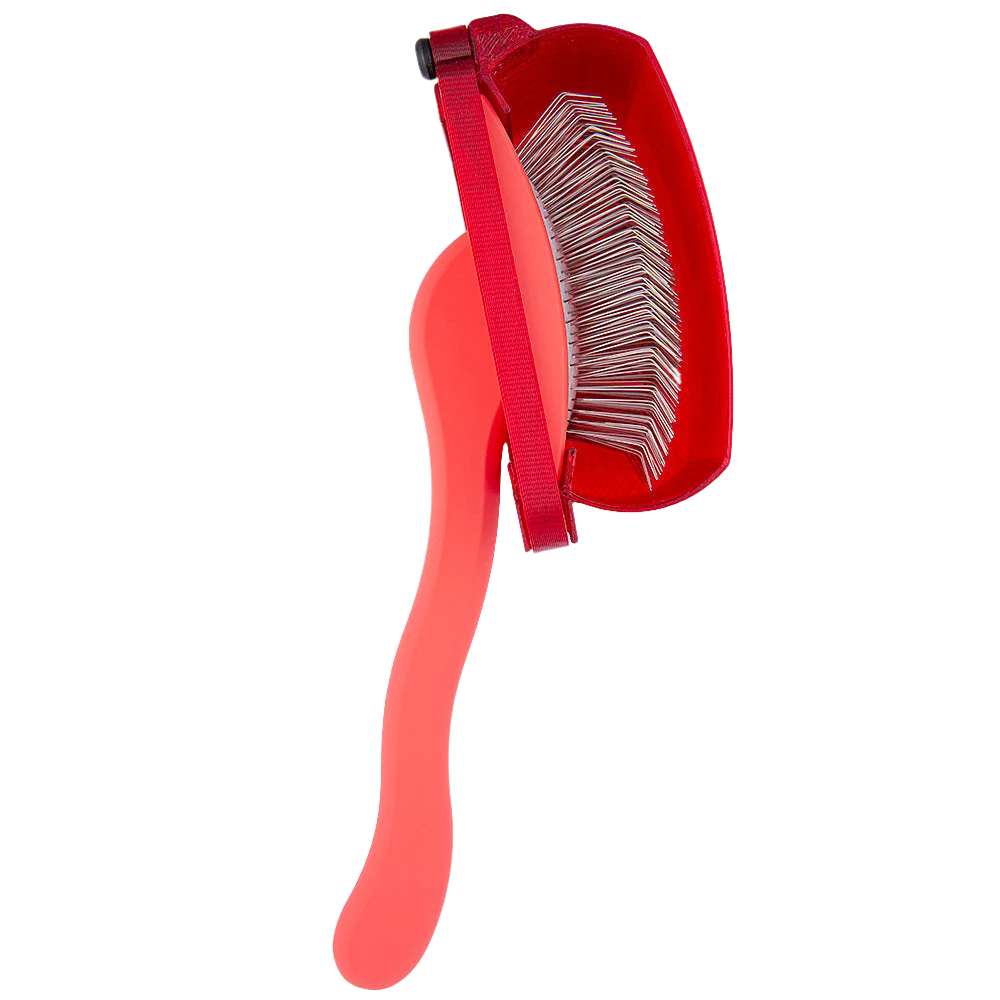 Large Brush Cover Jolly Red by Vanity Fur - Image 2