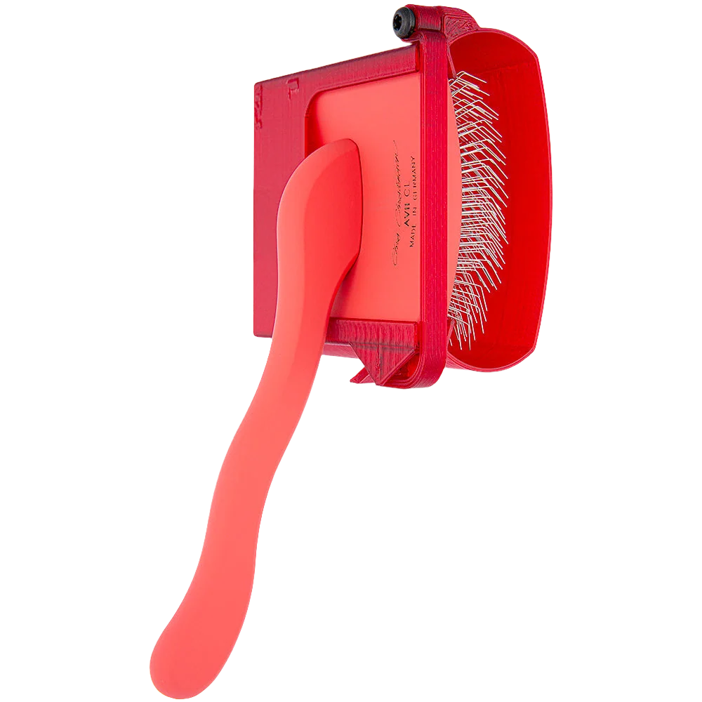 Large Brush Cover Jolly Red by Vanity Fur - Image 3
