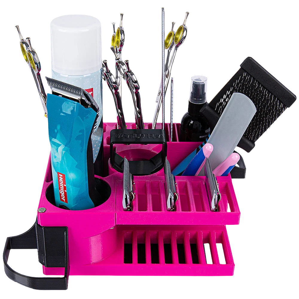 Mini Cube Tool Caddy Magenta by Vanity Fur - Image 3