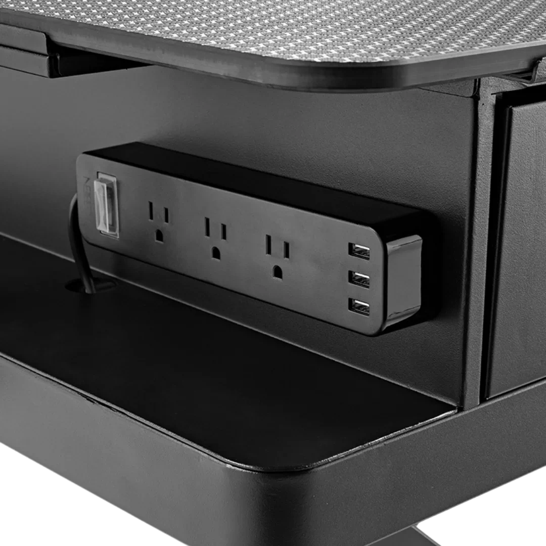 50" Dog Grooming 999P Electric Table with Drawer Black by Waggz - Image 4