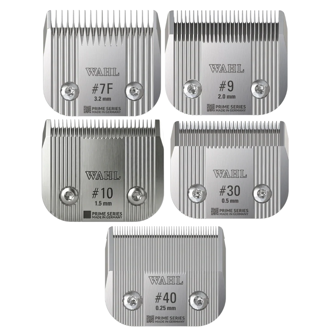 #40, #30, #10, #9 and #7 Prime Series Blade Set by Wahl - Image 2